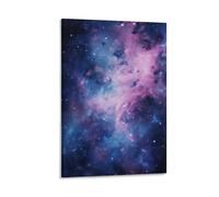 FOCCAR Abstract Galaxy Canvas Wall Decor Modern Fantasy Colorful Space Starlight Poster Wall Art for Living Room Bedroom Artwork