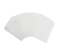 FOCCIUP 3x5 Inch 100 Pcs Small Flat Paper Bag Semi-Transparent Glassine Waxed Bags for Party Favor Mini Size