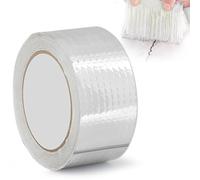 FOCCTS Silver Butyl Tape, Tenacious Sealant Tape for Sealing Roof Caravan Seam Pipe Jointing Leaks Repair kit Outdoor Use (5cm x 5m x 1.2mm) 1 roll