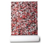 FOCEAN EVA Foam Boat Flooring, Sea Vinyl Decking Camo Red Faux Teak Deck Mats with self Adhesive for Bass Boats Pontoon Boats Jon Boats RV Yacht Kayak Floor 94"x15.7"