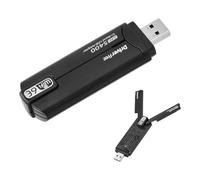Focenat AX5400 USB WiFi 6 Adapter for PC, WiFi Dongle USB 3.0 for Windows 10/11, WiFi Adapter with Tri-Band 2.4G/5G/6G and WPA3 Encryption, Wireless WiFi Adapter for PC/Desktop/Tablet/Laptop