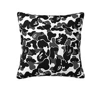 Focfgve Square Decorative Pillowcases Pillow Cover for Bed Sofa Couch Pillow Case with Zipper for Home Decor 18"X18"