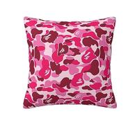 Focfgve Square Decorative Pillowcases Pillow Cover for Bed Sofa Couch Pillow Case with Zipper for Home Decor 18"X18"