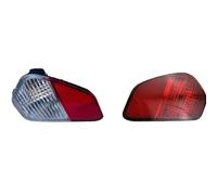 FOCKCPGEGV Brake Light Compatible with Mitsubishi For Outlander Facelift 2016-2020 Rear Bumper Reflector Taillight With Bulb Fog lights