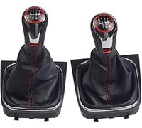 FOCKCPGEGV Car Shift Knob Cover for Civic DX EX LX 2006-2011 6 Speed MT Gear Shift Knob Stick Ball Head Change Lever Knob Gear Shift Knob Head( 6speed-Boot)