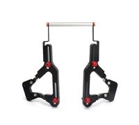 FOCKCPGEGV For N-MAX 155 For NMAX For NMAX155 2020 2021 2022 2023 Rearview Mirror Holder Phone GPS Navigation Mount 12/22mm Rod Motobike Navigation Plate Bracket(12mm)