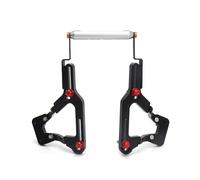 FOCKCPGEGV For N-MAX 155 For NMAX For NMAX155 2020 2021 2022 2023 Rearview Mirror Holder Phone GPS Navigation Mount 12/22mm Rod Motobike Navigation Plate Bracket(22mm)