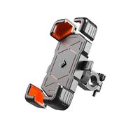 FOCKCPGEGV For Silver For Wing 400/600 2001-2018 Motorbike Phone Mount Wind Anti-Shake Waterproof 360° Rotatable Adjustable Holder Motobike Navigation Plate Bracket( B)