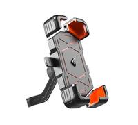 FOCKCPGEGV For Silver For Wing 400/600 2001-2018 Motorbike Phone Mount Wind Anti-Shake Waterproof 360° Rotatable Adjustable Holder Motobike Navigation Plate Bracket( D)