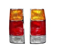 FOCKCPGEGV Tail Light For Isuzu For Pickup 1991 1992 1993 1994 1995 1996 Left Right Car Rear Tail Light Lamp With Bulbs Wires Bumper Reflector Assemblies Indicator(Silver 1 Pair)