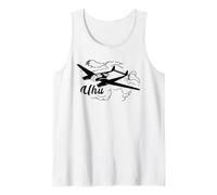 Focke Wulf Fw 189 Uhu German WW2 Plane Flying Clouds Tank Top