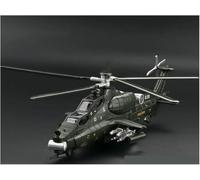 FOCKEIOMTZ Display Scale Aircraft 1:72 For Caic Z-10 Simulation Helicopter Plane Diecast Alloy Finished For Model Collection Souvenir Suitable For Gift Giving(Dark Green)