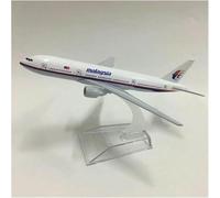 FOCKEIOMTZ Display Scale Aircraft 16Cm 1:400 For Malaysia Airline B777 For Miniature Simulation Diecast Alloy Plane For Model Suitable For Gift Giving