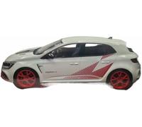 FOCKEIOMTZ Scale For Model Car Replica For Mini Die-Cast Static Alloy Metal For 1:18 For Renault For Megane R.S Trophy-R 2019 Simulated Vehicles Ornaments Motor(Silver)
