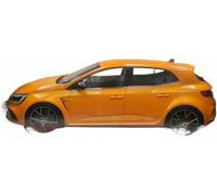 FOCKEIOMTZ Scale For Model Car Replica For Mini Die-Cast Static Alloy Metal For 1:18 For Renault For Megane R.S Trophy-R 2019 Simulated Vehicles Ornaments Motor(Orange)