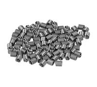 Focket 100PCS M6X1 Stainless Steel Closure Closure for Heat -Reparation Tools for Heat (2D)