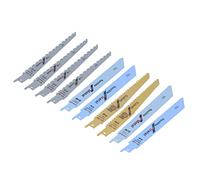 Focket 10Pcs Bimetal Reciprocating Saw Blades Set for Wood and Metal