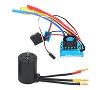 Focket 120A Brushless Motor ESC Combo, 3600KV for 1/10 RC Car