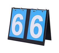 Focket 2/3/4 Scoreboard,Sports Scoreboard Score Counter for Table Tennis Basketball(2-digit)