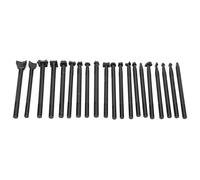 Focket 20 Pcs Leather Stamping Tool Set, Alloy Steel Punches