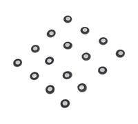Focket 3D Scanning Markers, 3mm ID 6mm OD Highly Reflective Reusable Adhesive Foil with Bright Film for 3D Scanners