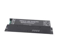 Focket 4 Channel DMX512 Decoder, Constant Voltage DMX Controller with DMX512 Signal for RGB RGBW Strip Lights Stage Lighting