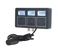 Focket 8 in 1 Water Quality Tester, S.G/PH/EC/CF/SALT/TDS/ORP/Temperature Rechargeable Multi Parameter Digital Water Tester for Aquarium, Hydroponic, Pools, Drinking Water
