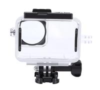 Focket Action Camera Case, 45M Depth Rated Underwater Housing for Action 6, Hard Shell Dive Housing with Symmetrical Locking and AR Coated Lens, for Snorkeling Diving