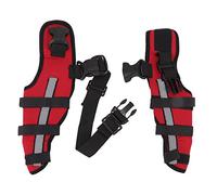 Focket Adjustable Dog Leg Brace, Reflective Strips with Neoprene Material for ACL CCL Injuries Arthritis Support (XS)