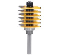 Focket Adjustable Router Bit 46mm Cutter Head, 8mm Shank 2 Teeth