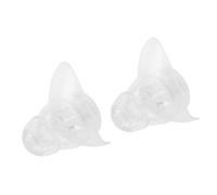 Focket Anti -NODLIGE -THIPS HIGH Fidelity Hörschutz for Music Festivals Reduces The Noise of Concerts for Concerts (Clear)