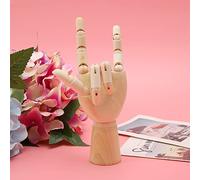 Focket Articulated Wood Hand Model, Left Hand Mannequin for Drawing