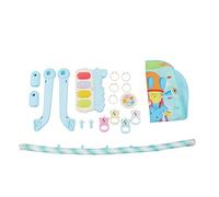 Focket Baby Play Gym, Sensory Development Lullabies Lights Removable Toys Baby Activity Mat, Tummy Time Mat with Bright Colors Soft Textiles for Newborn Toddlers
