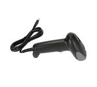 Focket Barcode Scanner, Small Lightweight IP54 Handheld Wired QR 2D with Global Image Transmission for Mobile Payment