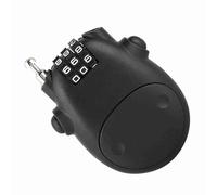 Focket Block Inventory Code for The Use of a 3 -Digit Warning Combination for Bicycle Safety, Stroller, Size Size (Black)