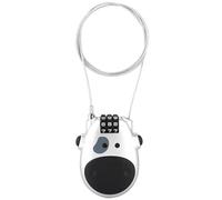 Focket Block Inventory Code for The Use of a 3 -Digit Warning Combination for Bicycle Safety, Stroller, Size Size (Silver)