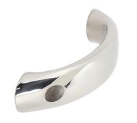 Focket Boat Handrail, Universal 6.7in 316 Stainless Steel Polished Marine Grab Handle, Stainless Steel Handrail with Strong Structure for Boats Yachts RVs Marine Deck Hardware