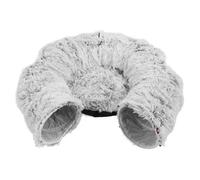 Focket Cat Tunnel Bed, Soft Plush Folding Pet Tube for Indoor Cats with Washable Design for Small Medium Large Puppies Rabbits Ferrets