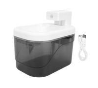 Focket Cat Water Fountain 2L/67oz Large Capacity Quiet Automatic Water Dispenser, Smart Water Level Monitoring Pet Water Fountain Dog Water Dispenser for Pet Drinking Indoor