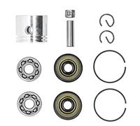 Focket Chainsaw Piston Kit 41.1mm with Crank Bearing, Fits 220 221 260