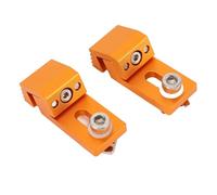 Focket CNC Hold Down Clamp, Low Profile Aluminum Side Pressure Plate with Serrated Tiger Claw Grip T Track Hold Down Clamps, CNC 3018 Panel Clamp with M6 Nut Compatibility for