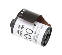 Focket Color Print Film, 200 ISO 35mm Film Roll High Resolution Fine Grain Structure Color Negative with Storage Bottle for 135 Camera