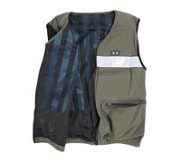 Focket Cooling Vest for Men and Women, Adjustable Reflective Cool Vest with Wind and Water Cooling for Hot Weather Outdoor Work Fishing Cycling Cooking