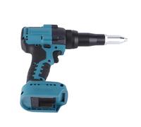 Focket Cordless Rivet Gun, 360W Brushless Motor 10KN Pulling Force Electric Pop Rivet Gun, Nut Setter with Wrench for 2.4-4.8mm Rivets Automotive Construction Repair