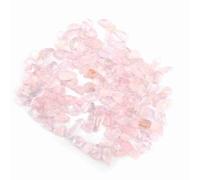 Focket Crystalstein Chips for the Decoration of the Altar Fishtank Blumenpot Demagnetization, Irregular Pieces for Buddha, 1 Pound, Quartz (Pink)