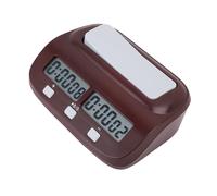 Focket Digital Chess Clock,Chess Clock Large Screen Professional Chess Timer with Mute Delay Countdown, Portable Digital Chess Clock Game Timer for Chinese Chess International Chess Go