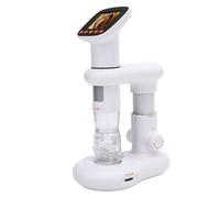 Focket Digital Microscope, 1000X 1080P 2MP Handheld Digital Microscope Portable Pocket with 2 Inch LCD Screen Adjustable Stand for Educational Circuit Board Repair Industrial
