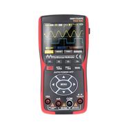 Focket Digital Oscilloscope, 3 in 1 Oscilloscope Multimeter Signal Generator with 50MHz Bandwidth S Sampling Rate for Voltage Measurement