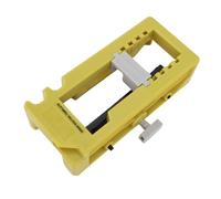 Focket Door Hinge Mortiser Template with Adjustable Depth Gauge for 3 to 5 Inch Hinges Door Installation Kit with Built in Depth Gauge for Construction Site