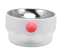 Focket Double Wall Dog Bowl, Large Capacity Spill Proof Stainless Steel Food Water Bowl for Home Indoor Dogs Cats All Kinds Pets